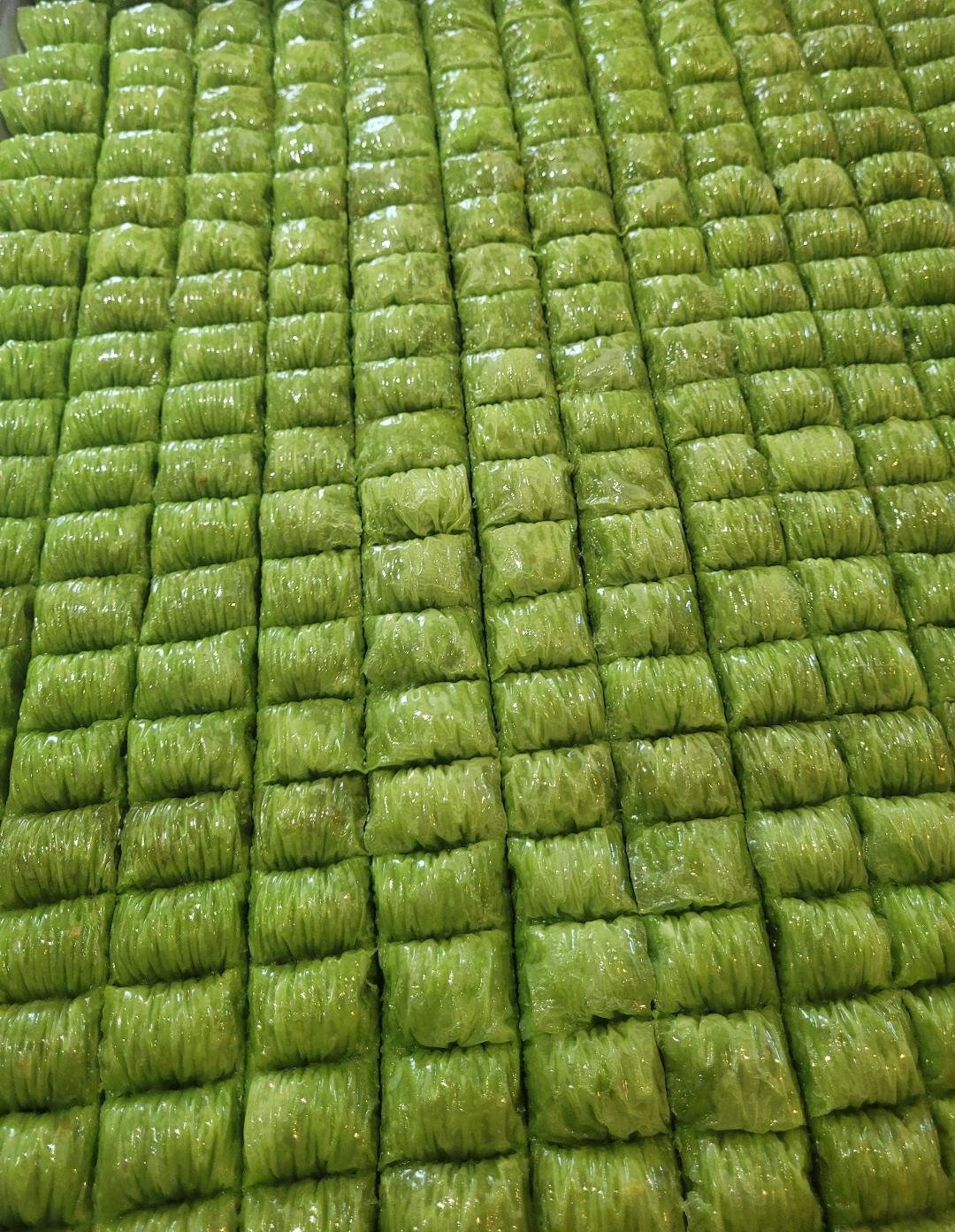 Double Pistachio Rolls